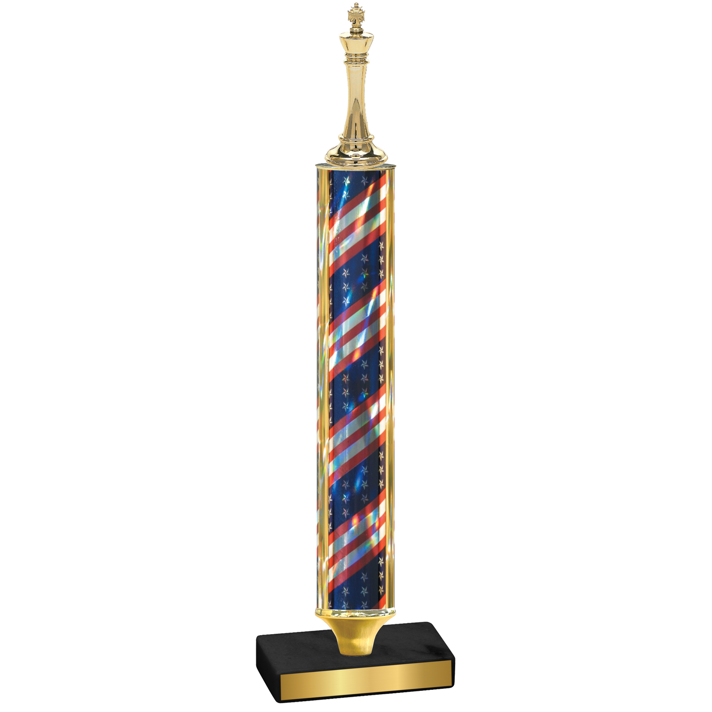 Value Flag USA Chess Trophy