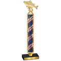Value Flag USA Fishing Trophy