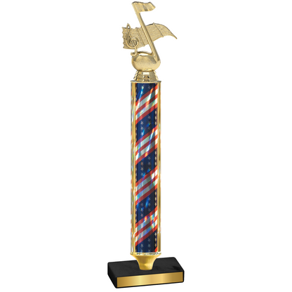 Value Flag USA Music Trophy