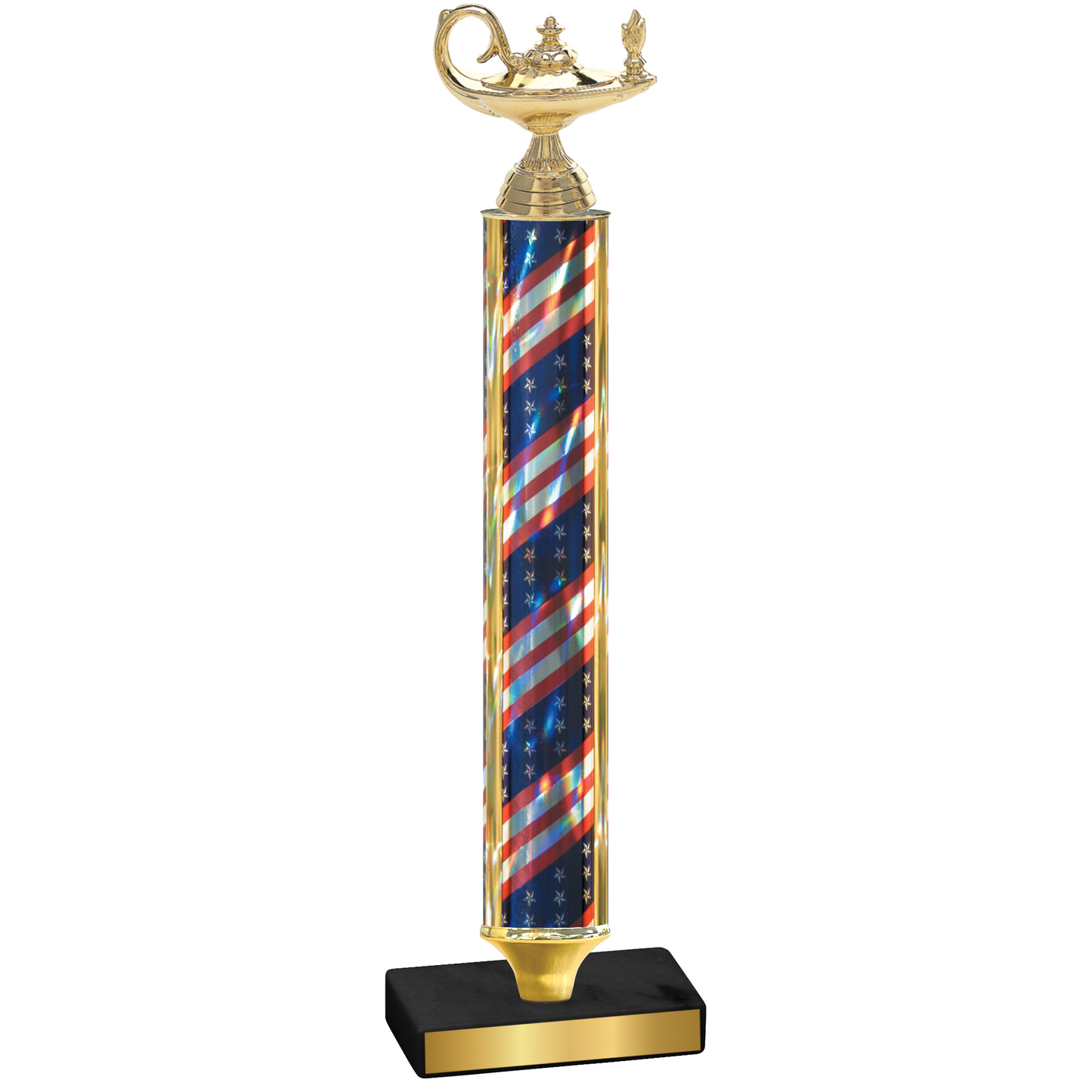 Value Flag USA Academics Trophy