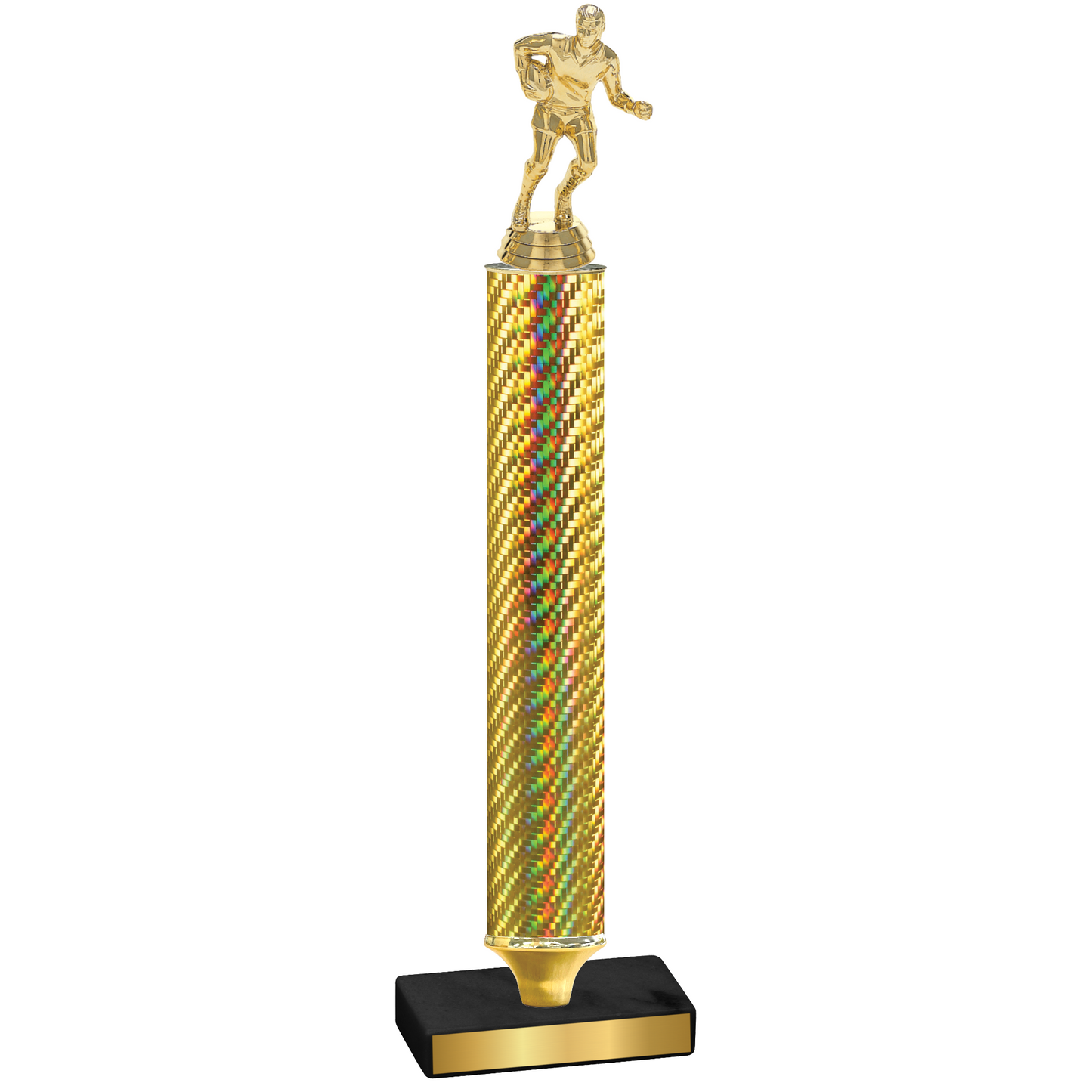 Value Gold Carbon Fiber Rugby Trophy