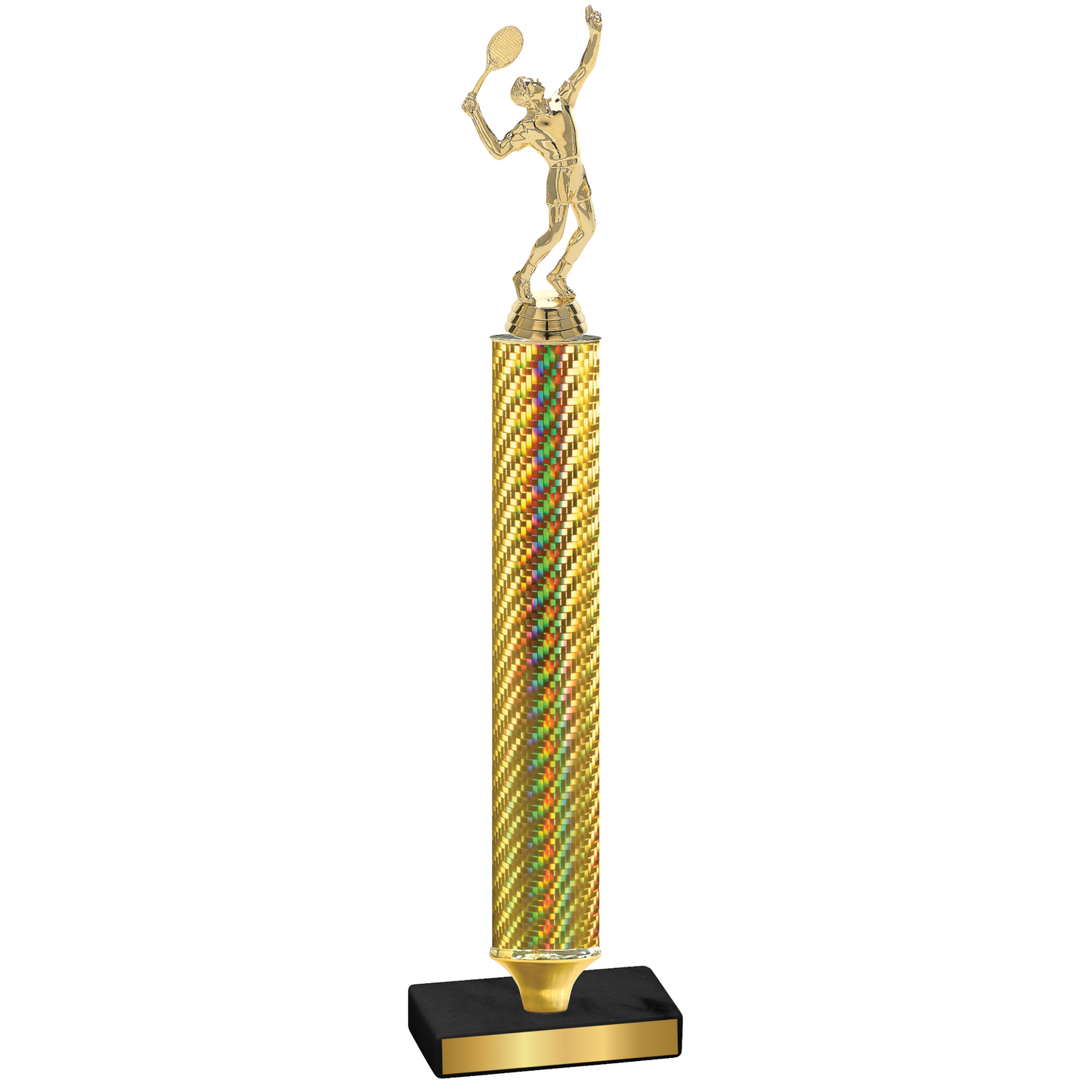 Value Gold Carbon Fiber Tennis Trophy