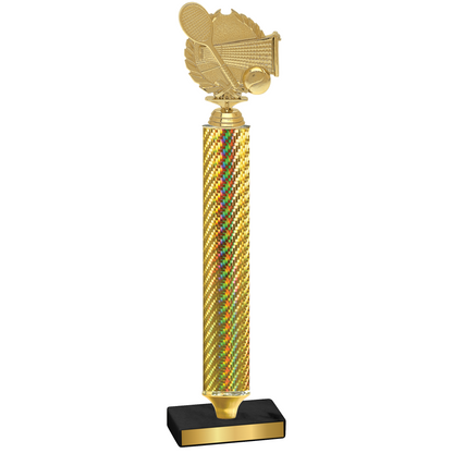 Value Gold Carbon Fiber Tennis Trophy