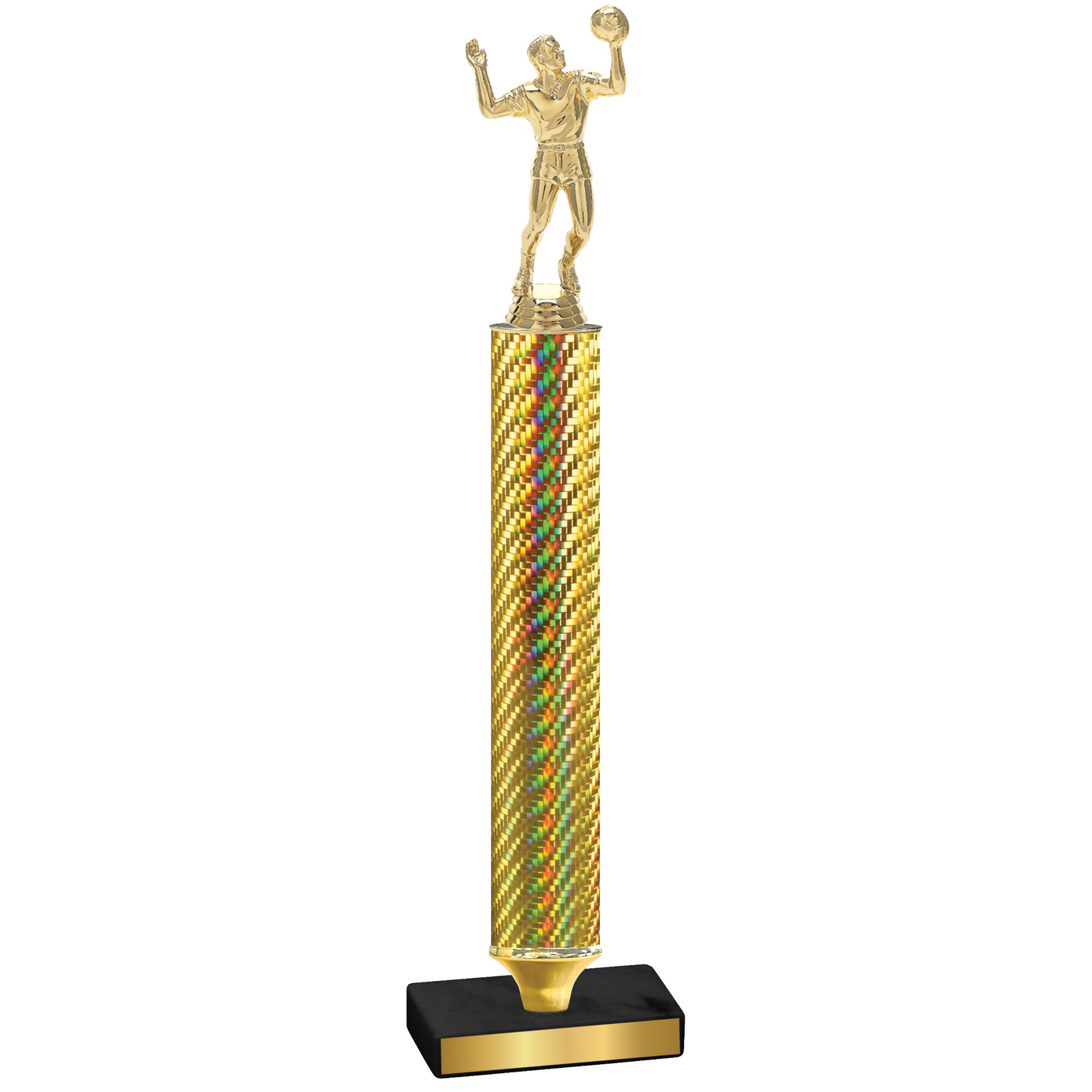 Value Gold Carbon Fiber Volleyball Trophy