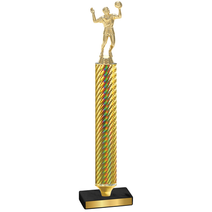 Value Gold Carbon Fiber Volleyball Trophy