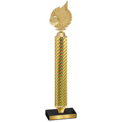 Value Gold Carbon Fiber Volleyball Trophy