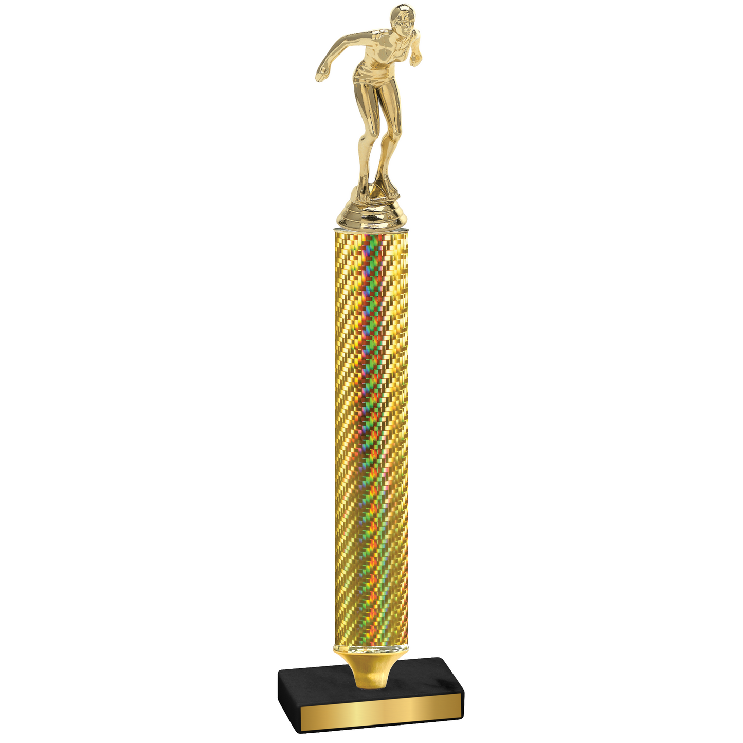 Value Gold Carbon Fiber Tennis Trophy