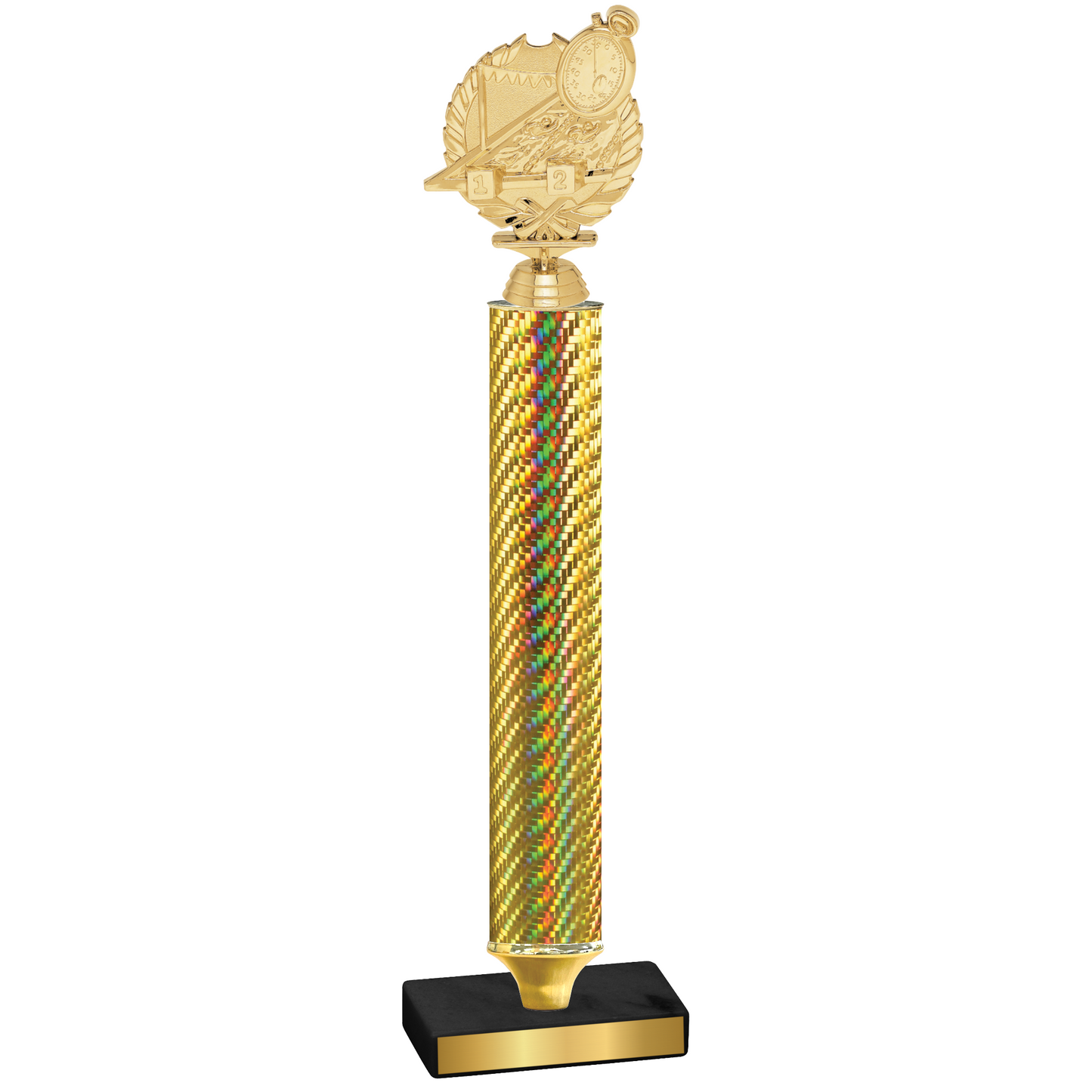 Value Gold Carbon Fiber Swimming Trophy