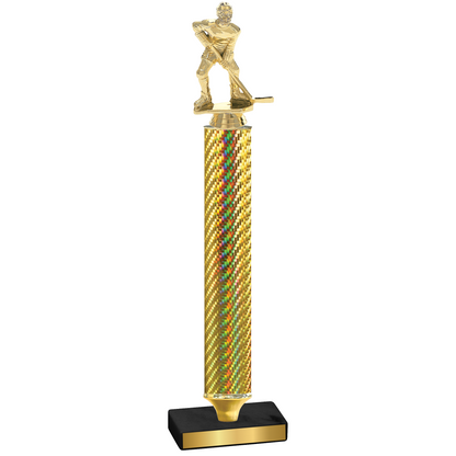 Value Gold Carbon Fiber Hockey Trophy