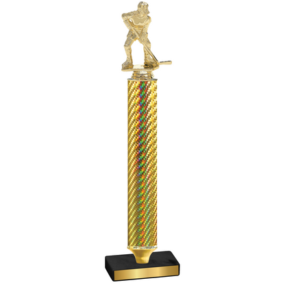 Value Gold Carbon Fiber Hockey Trophy