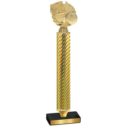 Value Gold Carbon Fiber Basketball Trophy