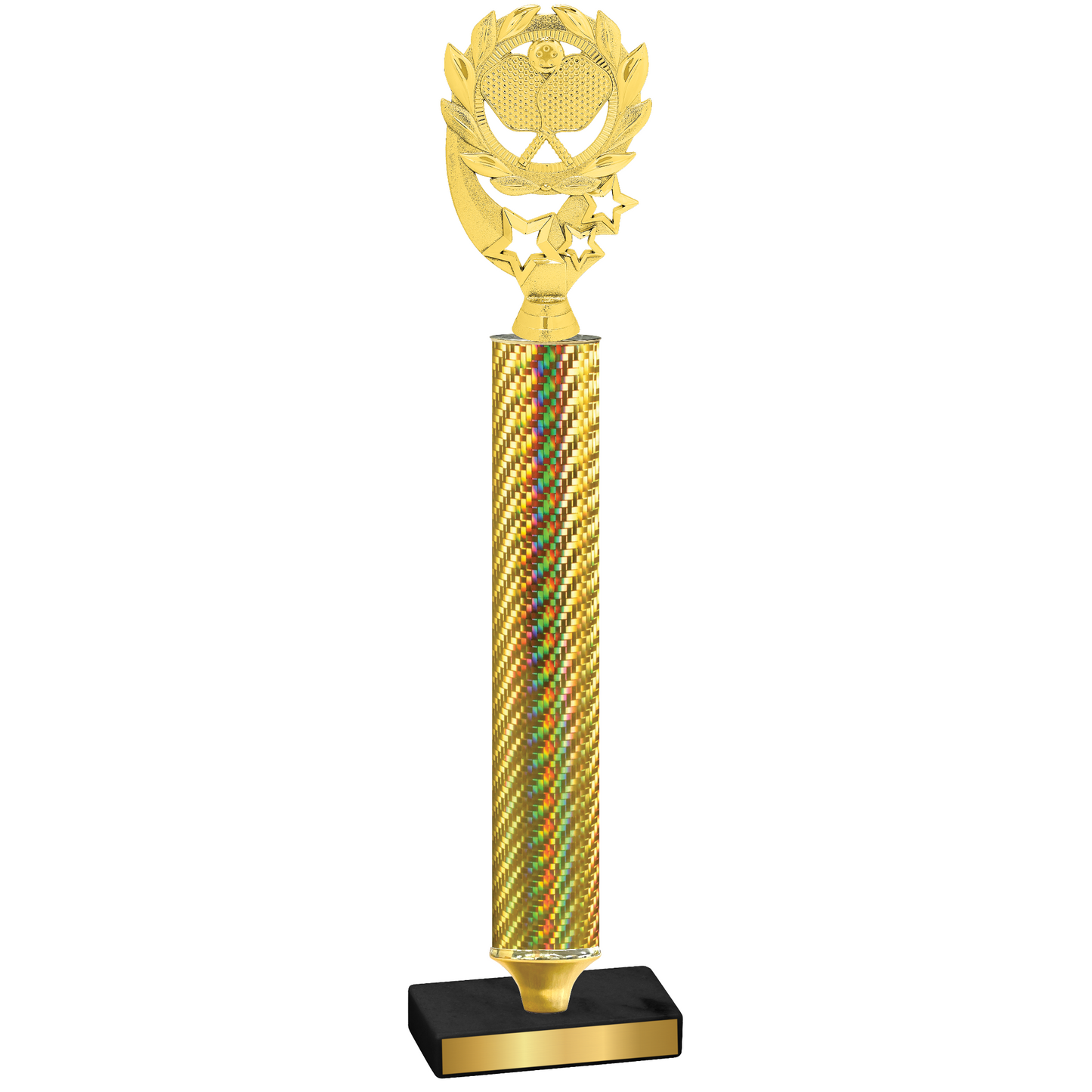 Value Gold Carbon Fiber Pickleball Trophy