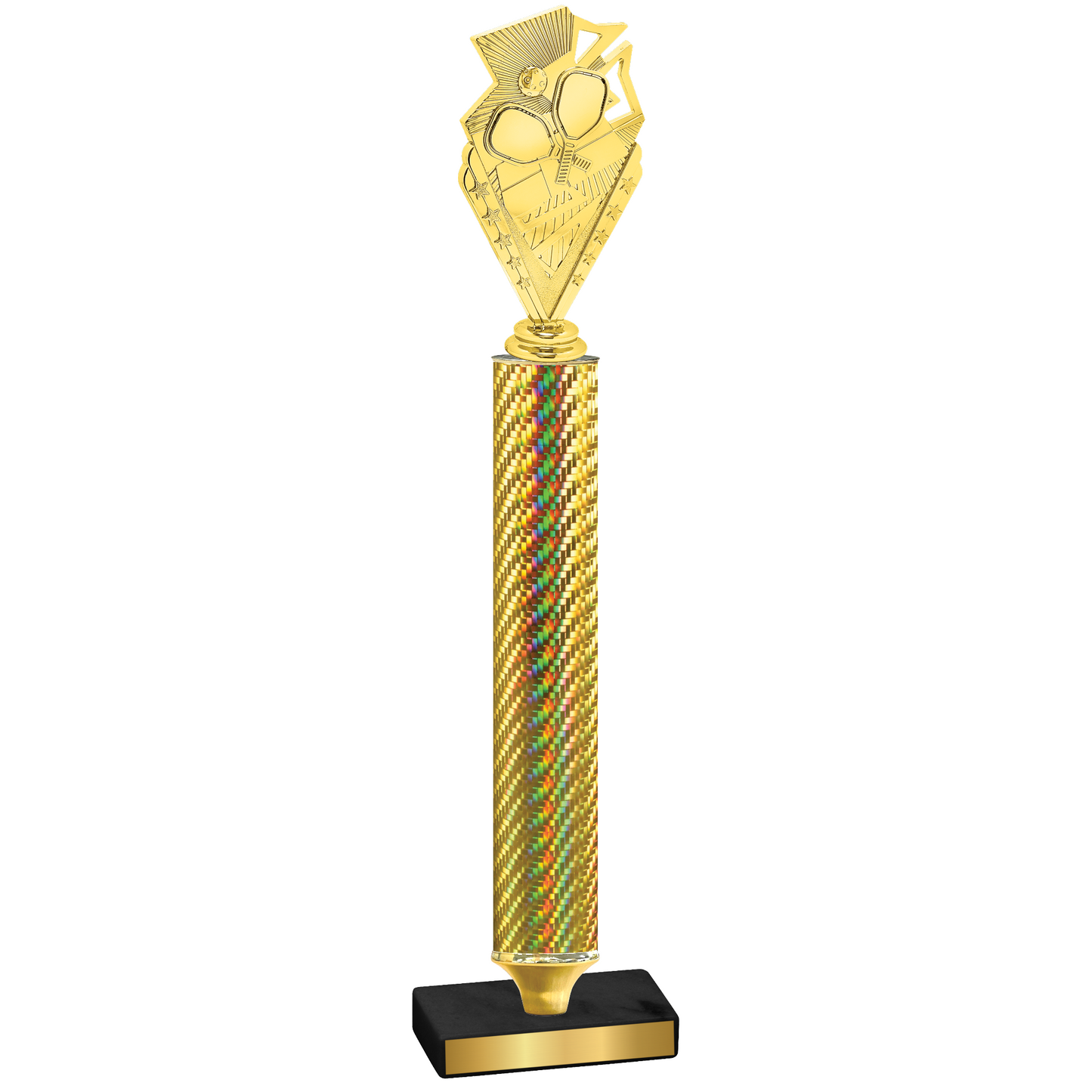 Value Gold Carbon Fiber Pickleball Trophy