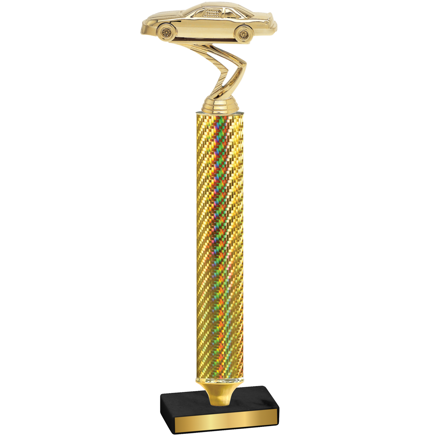 Value Gold Carbon Fiber Cars Trophy