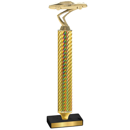 Value Gold Carbon Fiber Cars Trophy