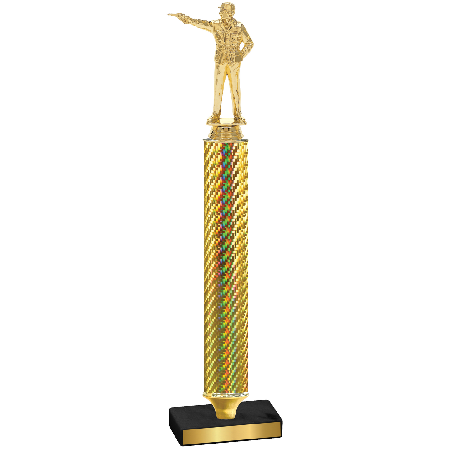 Value Gold Carbon Fiber Shooter Trophy