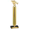 Value Gold Carbon Fiber Fishing Trophy