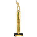 Value Gold Carbon Fiber Baseball Trophy