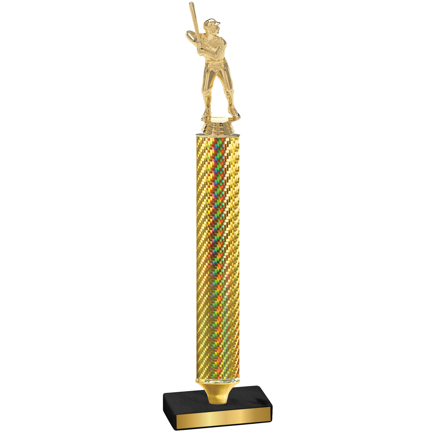 Value Gold Carbon Fiber Baseball Trophy