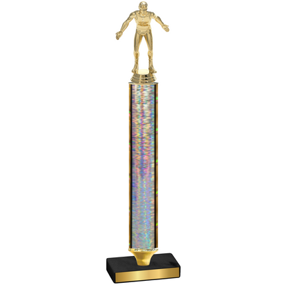 Value Silver Glacier Wrestling Trophy