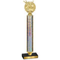 Value Silver Glacier Bowling Trophy
