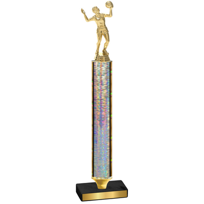 Value Silver Glacier Volleyball Trophy