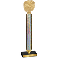 Value Silver Glacier Cheerleading Trophy