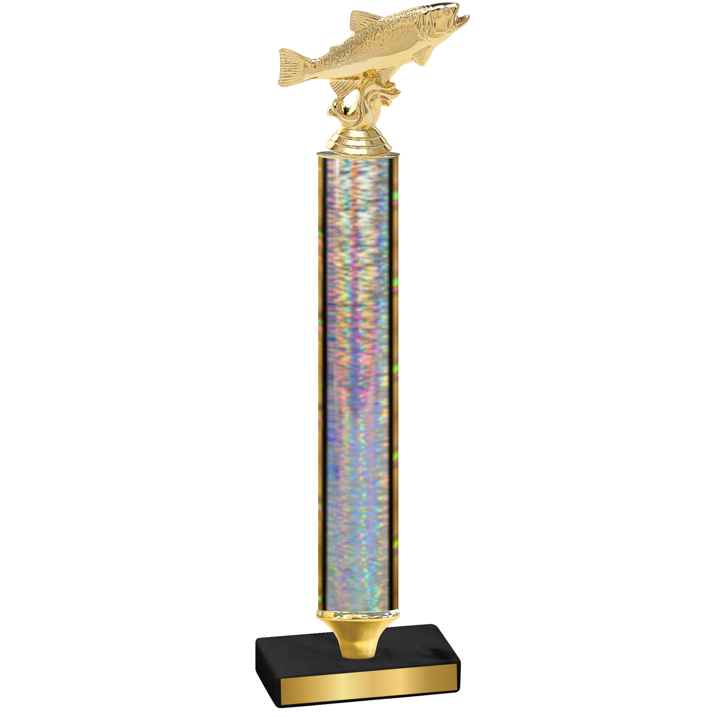 Value Silver Glacier Fishing Trophy