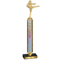Value Silver Glacier Karate Trophy