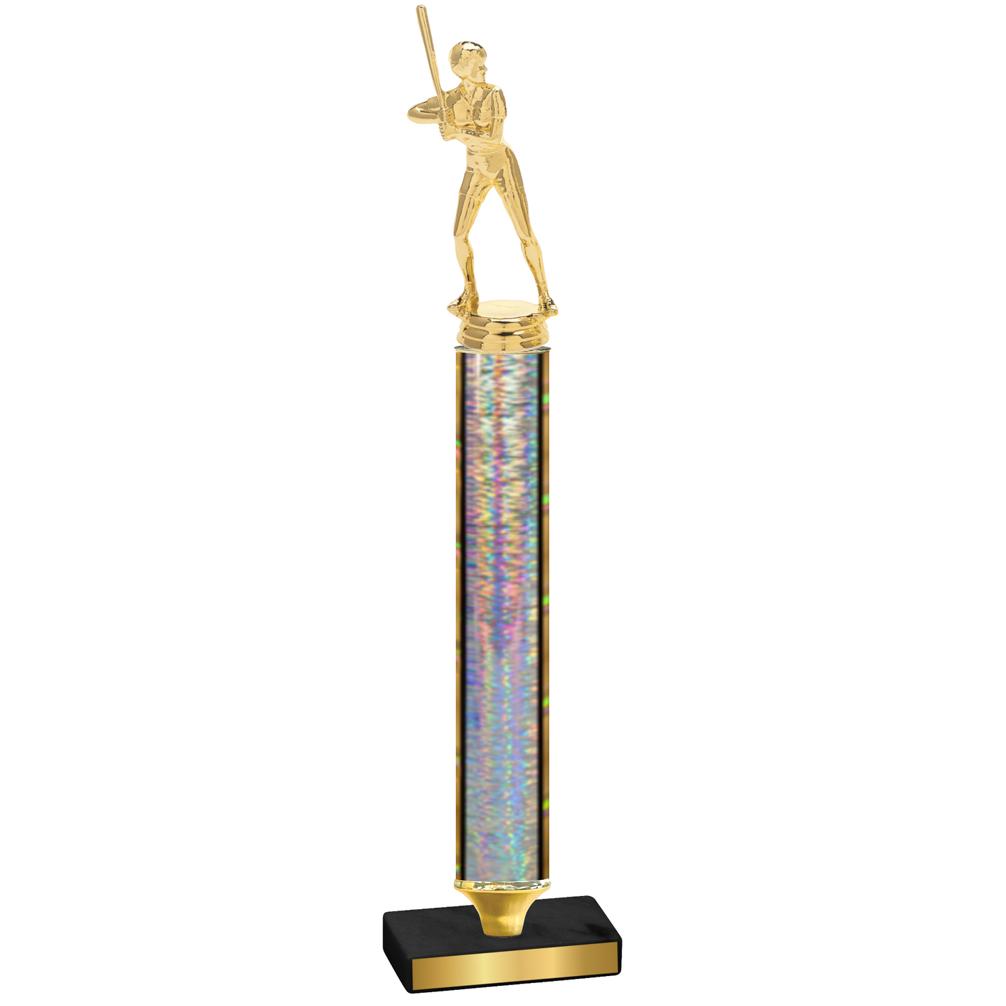 Value Silver Glacier Softball Trophy