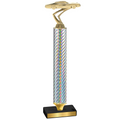 Value Silver Carbon Fiber Cars Trophy