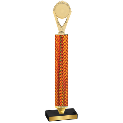 Value Orange Carbon Fiber Insert Trophy