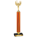 Value Orange Carbon Fiber Victory Trophy
