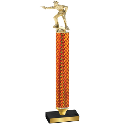 Value Orange Carbon Fiber Shooter Trophy