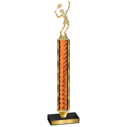 Value Orange Glacier Tennis Trophy