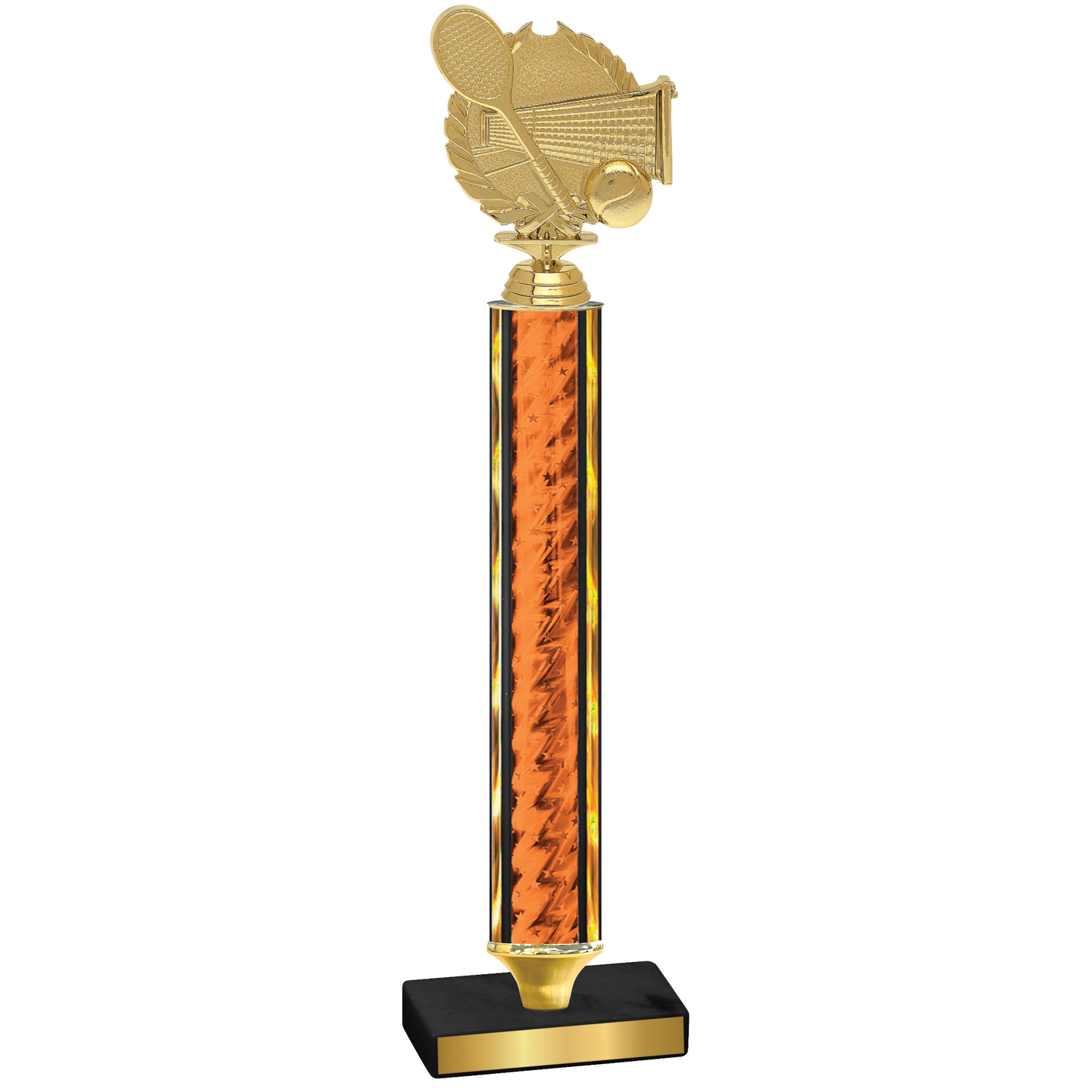 Value Orange Glacier Tennis Trophy