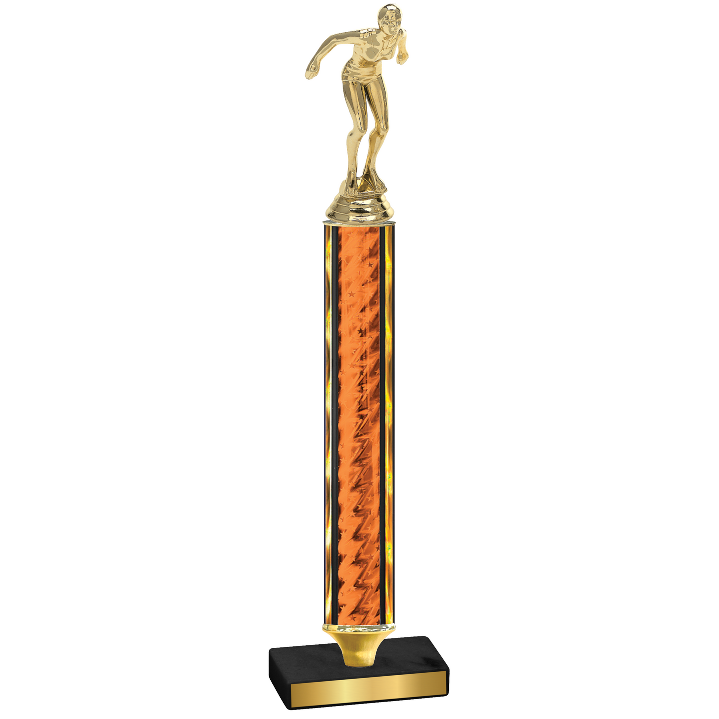 Value Orange Glacier Tennis Trophy