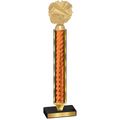 Value Orange Glacier Cheerleading Trophy