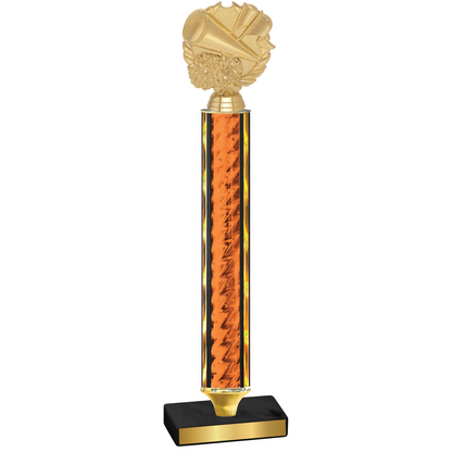 Value Orange Glacier Cheerleading Trophy