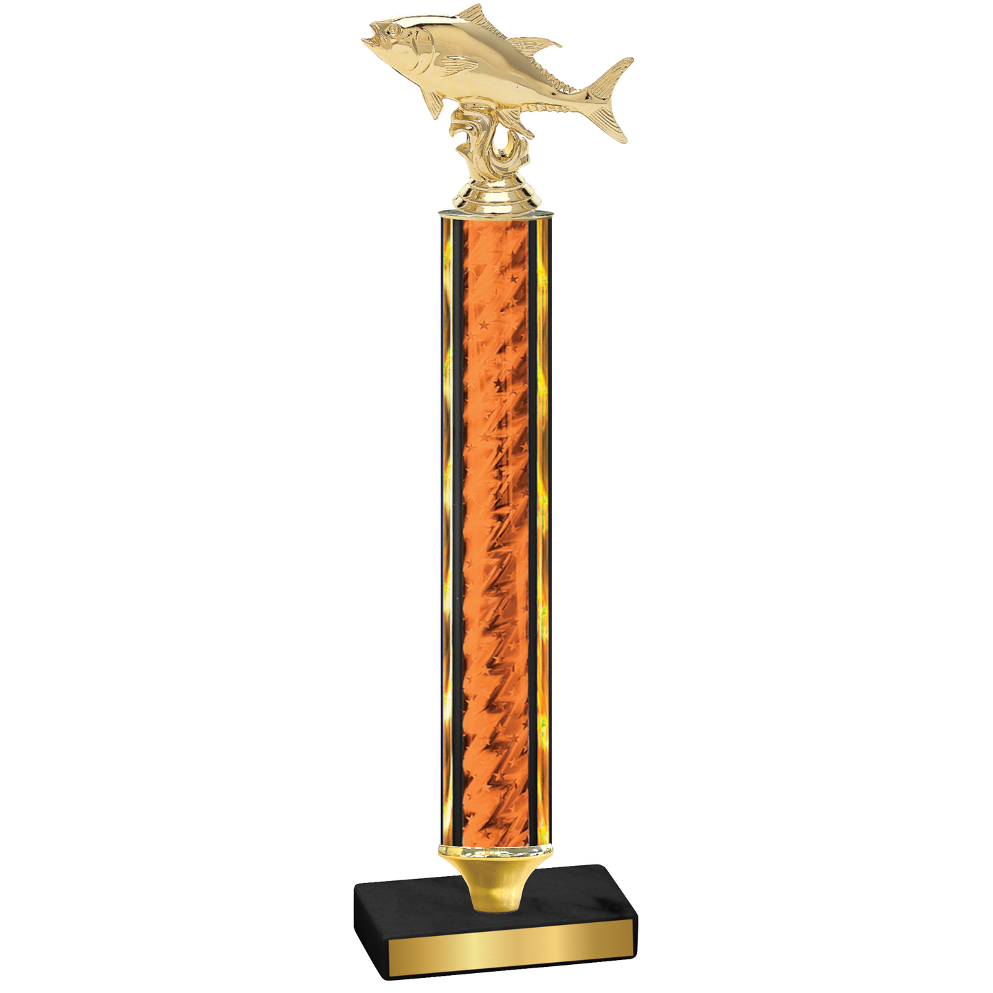 Value Orange Glacier Fishing Trophy