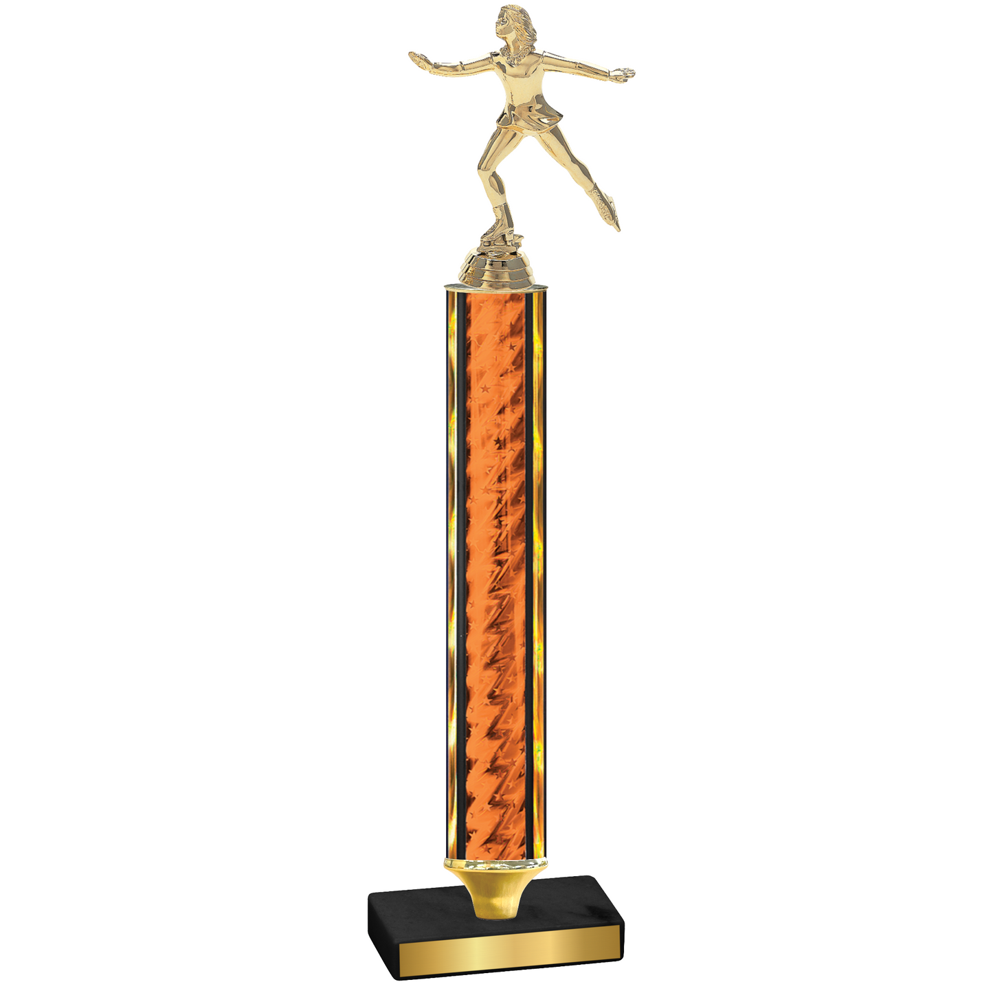 Value Orange Glacier Skater Trophy