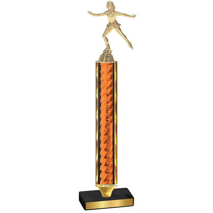 Value Orange Glacier Skater Trophy