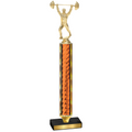 Value Orange Glacier Weights Trophy