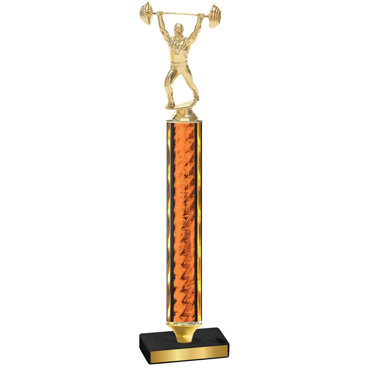 Value Orange Glacier Weights Trophy