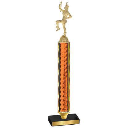 Value Orange Glacier Majorette Trophy