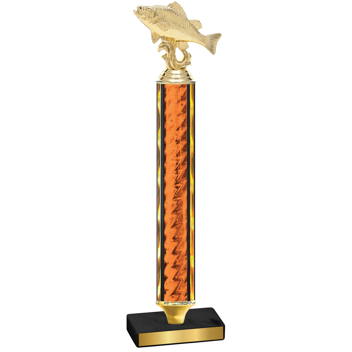 Value Orange Glacier Fishing Trophy