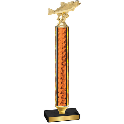 Value Orange Glacier Fishing Trophy