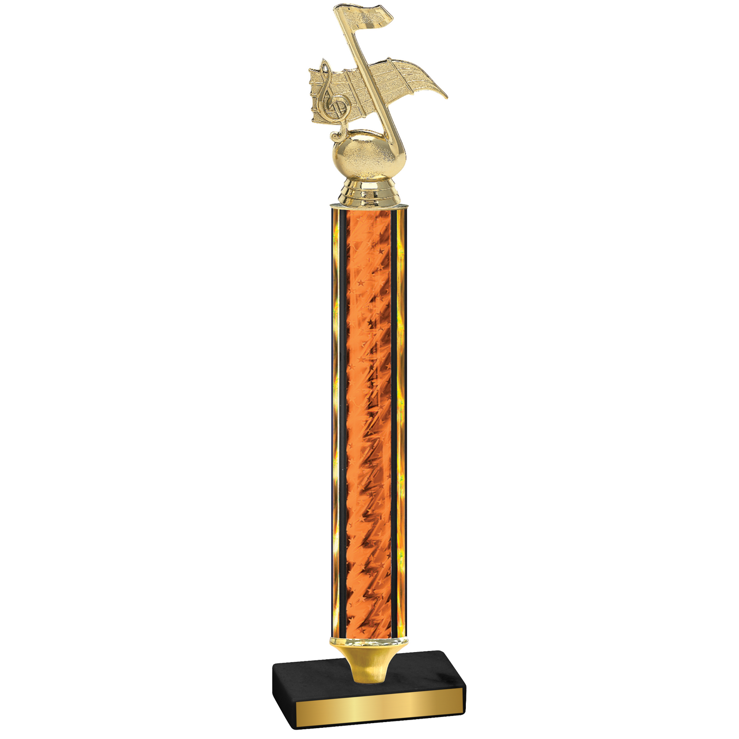 Value Orange Glacier Music Trophy