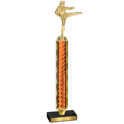 Value Orange Glacier Karate Trophy