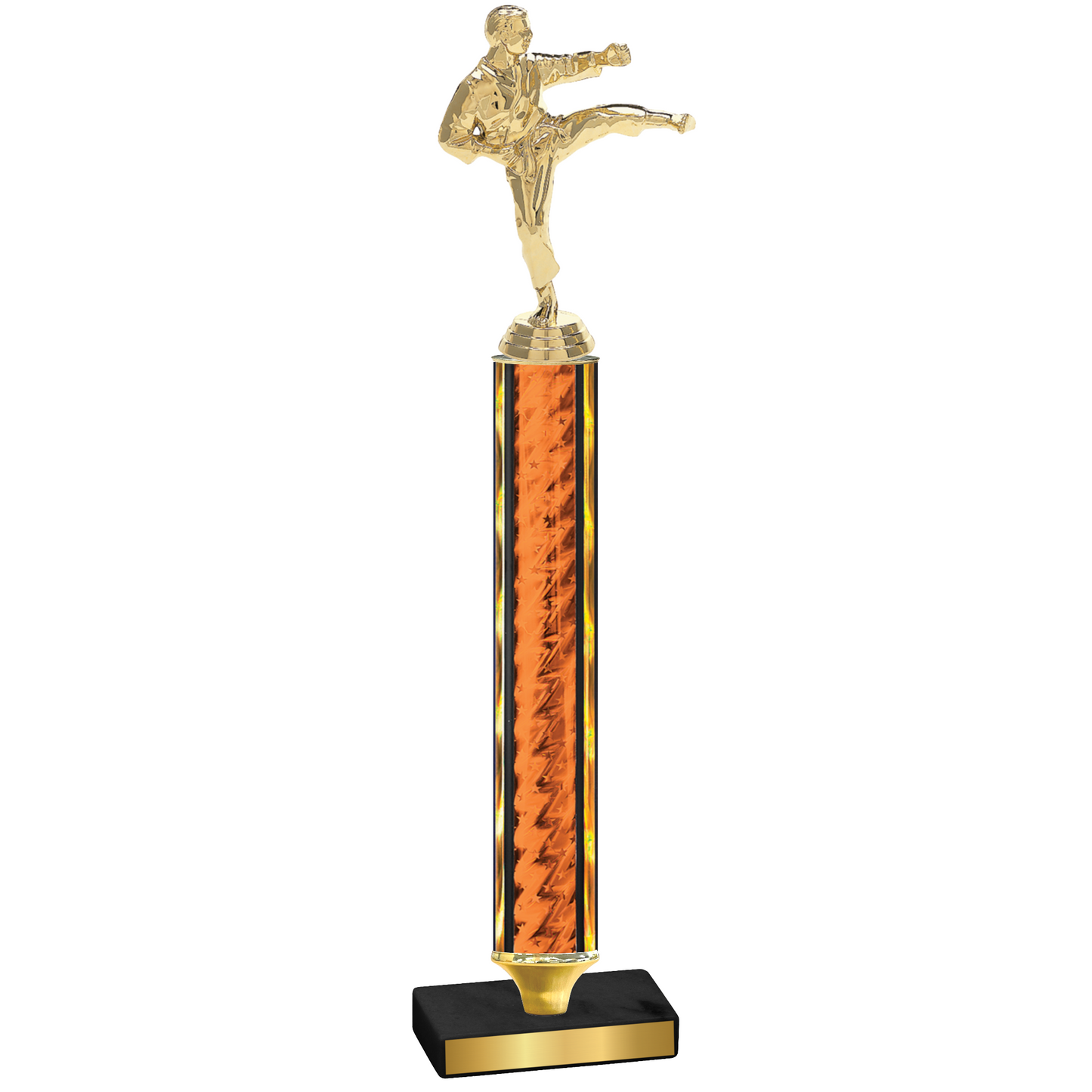 Value Orange Glacier Karate Trophy